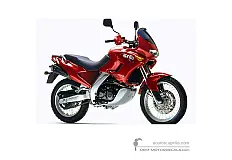 Stickers voor Aprilia Pegaso 650 1999 - Rood • Aprilia OEM Stickers