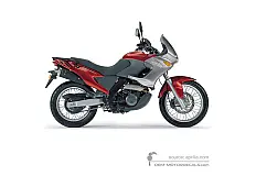 Stickers voor Aprilia Pegaso 650 IE 2001 - Rood • Aprilia OEM Stickers