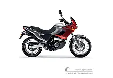 Decals for Aprilia Pegaso 650 IE 2003 - Gray Red • Aprilia OEM Decals
