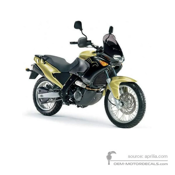 Aufkleber für Aprilia Pegaso 650 IE 2003 - Gelb • Aprilia OEM-Aufkleber