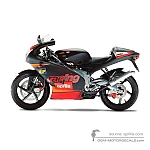 Aprilia RS125 2002 - Negro