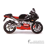 Aprilia RS50 1999 - Negro Rojo