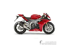 Autocollants pour Aprilia RSV4 1000R 2013 - Rouge • Aprilia Autocollants OEM