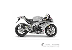Decals for Aprilia RSV4 1000RR 2015 - Gray • Aprilia OEM Decals