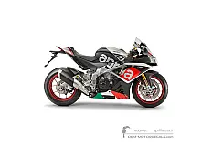 Decals for Aprilia RSV4 1000 Factory 2016 - Black • Aprilia OEM Decals
