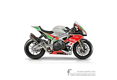 Decals for Aprilia RSV4 1000 Factory 2018 - Silver • Aprilia OEM Decals