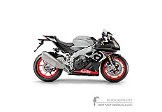 Stickers voor Aprilia RSV4 1000RR 2019 - Grijs • Aprilia OEM Stickers