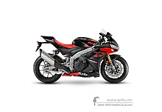 Decals for Aprilia RSV4 1100 Factory 2022 - Black • Aprilia OEM Decals