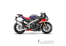 Decals for Aprilia RSV4 1100 Factory 2021 - Red • Aprilia OEM Decals
