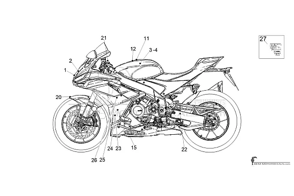 Aprilia RSV4 1100 Factory 2022 - Black