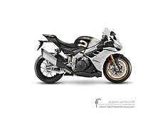 Decals for Aprilia RSV4 1100 Factory 2024 - Golden • Aprilia OEM Decals