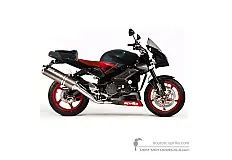 Aufkleber für Aprilia RSV TUONO 1000 IE 2004 - Schwarz • Aprilia OEM-Aufkleber