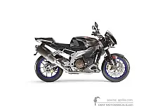 Adesivi per Aprilia RSV TUONO 1000 R 2006 - Nero • Aprilia Adesivi OEM