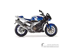 Decals for Aprilia RSV TUONO 1000 R 2007 - Blue • Aprilia OEM Decals