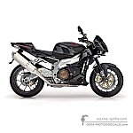 Aprilia RSV TUONO 1000 R 2010 - Negro