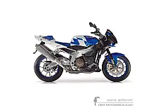 Adesivi per Aprilia RSV TUONO 1000 R 2008 - Blu • Aprilia Adesivi OEM
