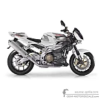 Aprilia RSV TUONO 1000 R 2010 - Blanco