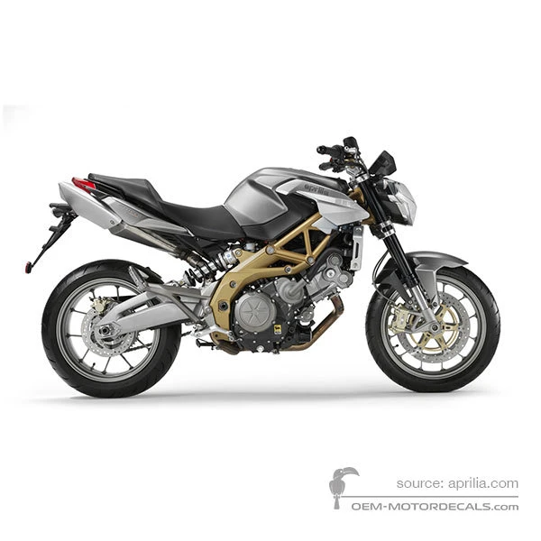 Aufkleber für Aprilia SHIVER 750 2008 - Silber • Aprilia OEM-Aufkleber