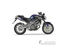 Decals for Aprilia SHIVER 750 2009 - Blue • Aprilia OEM Decals
