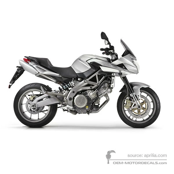 Aufkleber für Aprilia SHIVER 750GT 2009 - Silber • Aprilia OEM-Aufkleber