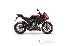 Stickers voor Aprilia TUONO 125 2024 - Zwart • Aprilia OEM Stickers