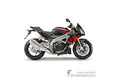 Stickers voor Aprilia TUONO V4 1100RR 2017 - Zwart • Aprilia OEM Stickers