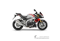 Stickers voor Aprilia TUONO V4 1100RR 2017 - Grijs • Aprilia OEM Stickers