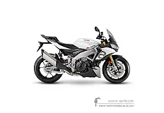 Naklejki do Aprilia TUONO V4 1100 2021 - Biały • Aprilia Naklejki OEM