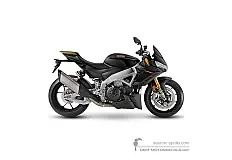 Decals for Aprilia TUONO V4 1100 FACTORY 2023 - Black • Aprilia OEM Decals
