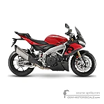 Aprilia TUONO V4 1100 2023 - Rojo