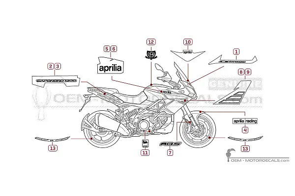 Aprilia CAPONORD 1200 2014