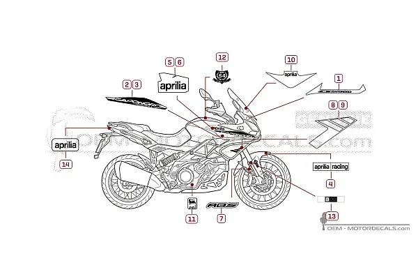 Aprilia CAPONORD 1200 Rally 2016