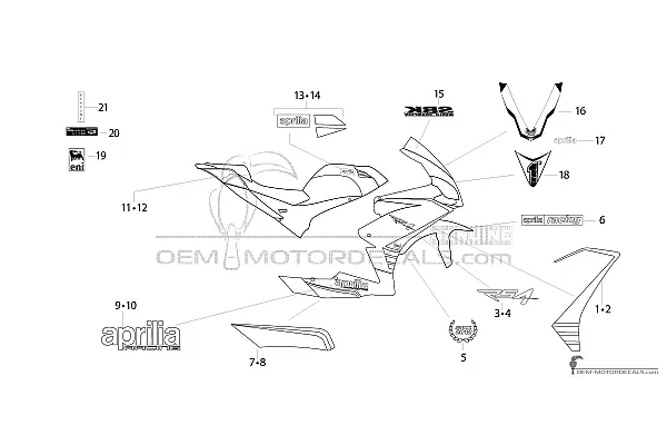 Aprilia RS4 125 2013 - Noir