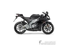 Decals for Aprilia RS4 125 2014 - Black • Aprilia OEM Decals