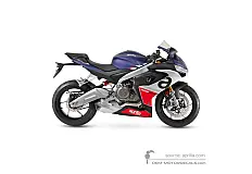 Adesivi per Aprilia RS660 2023 - Blu • Aprilia Adesivi OEM