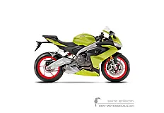 Autocollants pour Aprilia RS660 2023 - D'or • Aprilia Autocollants OEM