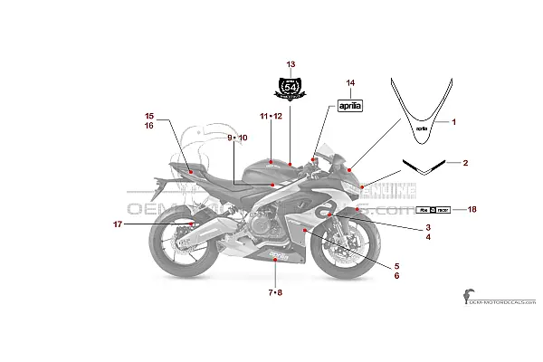 Aprilia RS660 2023 - Blue