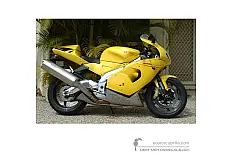 Autocollants pour Aprilia RSV1000 Mille 2000 - Jaune • Aprilia Autocollants OEM