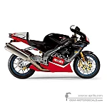 Aprilia RSV1000 Mille R 2000 - Negro