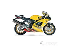 Aufkleber für Aprilia RSV1000R 2003 - Gelb • Aprilia OEM-Aufkleber
