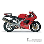 Aprilia RSV1000 2003 - Czerwony