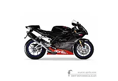 Adesivi per Aprilia RSV1000R Factory 2005 - Nero • Aprilia Adesivi OEM