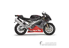 Decals for Aprilia RSV1000R Mille 2008 - Black • Aprilia OEM Decals