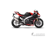Naklejki do Aprilia RSV4 1100 Factory 2024 - Czarny • Aprilia Naklejki OEM