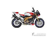 Decals for Aprilia RSV TUONO 1000 R FACTORY 2007 - Red • Aprilia OEM Decals