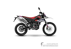 Adesivi per Aprilia RX125 2024 - Bianco • Aprilia Adesivi OEM