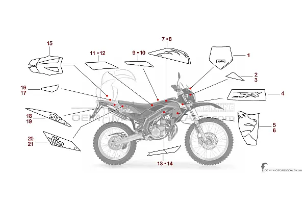 Aprilia RX50 2006 - Rosso