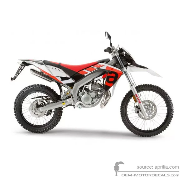Decals for Aprilia RX50 2016 - Red • Aprilia OEM Decals