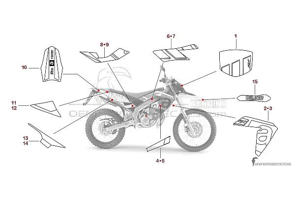 Aprilia RX50 2016 - Red