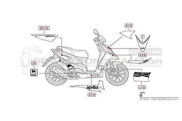 Aprilia SR MOTARD 125 2015
